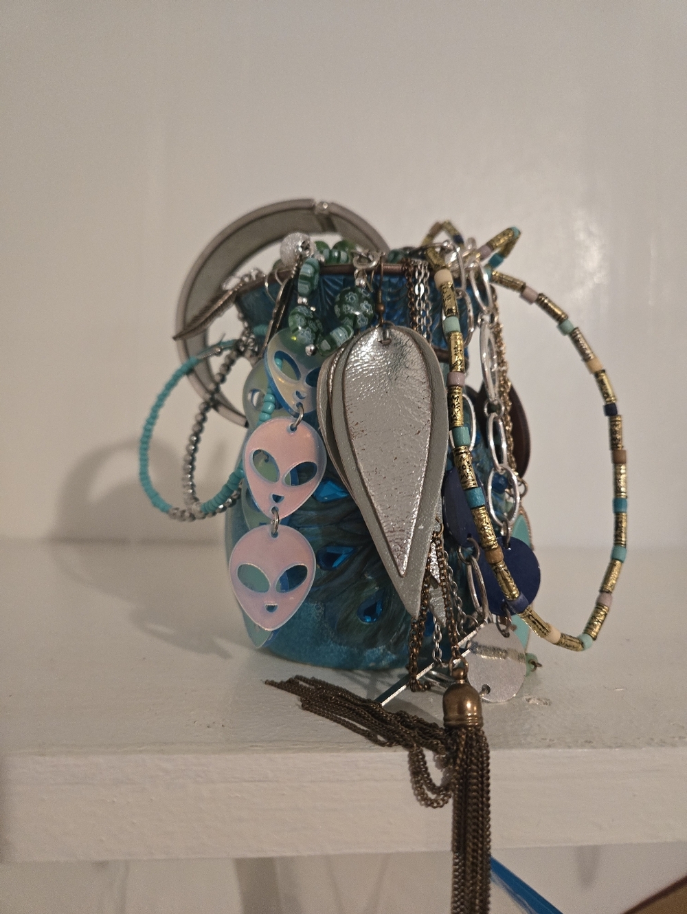 Western Themed Jewerly Jar